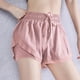 thumbnail image 5 of Pantalones cortos de yoga 2 en 1 de cintura alta para mujer con forro de secado rápido, 5 of 8