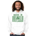 thumbnail image 3 of Made In Ireland St Patricks Day Pride Hoodie Sweatshirt Women Men Brisco Brands L, 3 of 6