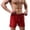 Red, variant on Men's Sexy Hollow Boxer Shorts Lingerie Lounge Boxers Underwear Pajamas