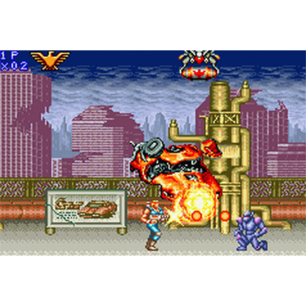 ニンテンドー3DS/2DS GBA  CONTRA ADVANCE THE ALIEN WARS EX Contra Advance: The Alien Wars EX (GBA) Game Boy Advance,US