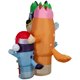 thumbnail image 3 of Escena inflable de Bluey y su familia Gemmy de 187 cm de alto con luces, 3 of 6