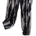 thumbnail image 4 of Tnhcen Women's Elastic Waist Floral Print Pajama Pants Loose Fit Cuffed Ankle Sleepwear Soft Nylon Spandex Casual Home Wear M-L, 4 of 5