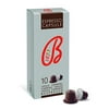 Barbera Nespresso Compatible Coffee Capsules Intensity 10 Espresso, 10 Pods
