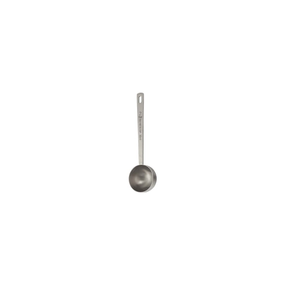 Milk Scoop 304 Stainless Steel 1-oz Long Handle Coffee Measuring Spoon with Scale Graduation for Baking Protein Powder Kitchen Utensil Toolset B894_Silver