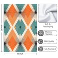 thumbnail image 3 of 2 Pcs Funny Kitchen Towels,Geometric Shapes Pattern Microfiber Dish Towels,Kitchen Tea Towels,Kitchen Towel Set (18" X 26"), 3 of 3