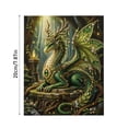 thumbnail image 2 of Element Guardian Dragon Diamond Art Painting Kit with 8-Inch Size and Intricate Fantasy Design, Large Mosaic Craft Supplies for Home Wall Decor and Adult Relaxation, Perfect, 2 of 4