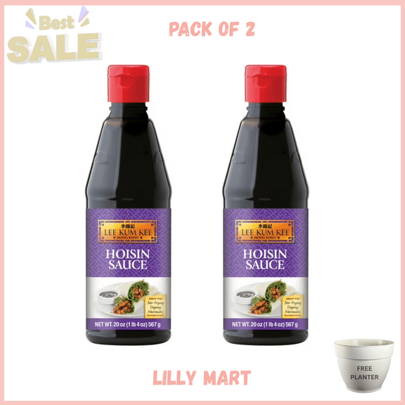 Lee Kum Kee Hoisin Sauce 20 oz. pack of 2