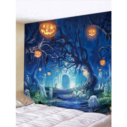 Wall Hanging Tapestry Halloween Ritual Of Summoning Livingroom Sheet Bedspread