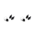 thumbnail image 3 of Greeniant clip de nariz impermeable natación antideslizante tapones para los oídos adultos auriculares deportes acuáticos seguridad protector de oídos Negro 2piezas Greeniant CBP002693, 3 of 5