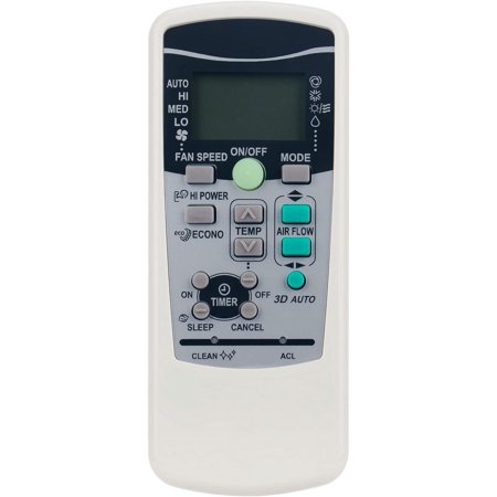 RKX502A001 Replace Remote Control Fit for for Mitsubishi Air Conditioner RKW502A200B RLA502A700C RKX502A001C RKX502A001B RKX502A007P RKX502A007B RMA502A001 RKX502A001G