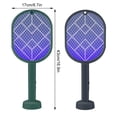 thumbnail image 4 of Toystoory Matamoscas eléctrico recargable y eficaz para raqueta eléctrica inodoro para mosquitos al aire libre Repelente de insectos y plagas Verde, 4 of 6
