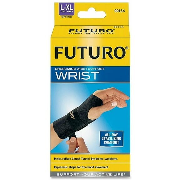 Futuro 3M Energizing Wrist Support Left Hand Large/XLarge, 1 ct, 3 Pack