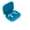BLUE JEWEL, variant on Motorola Moto Buds Bass XT2443-1 Dynamic ANC, Triple Microphone Array, Bluetooth 5.3, IP54 Water & Dust Resistant, Dolby Atmos Audio (Dark Shadow)