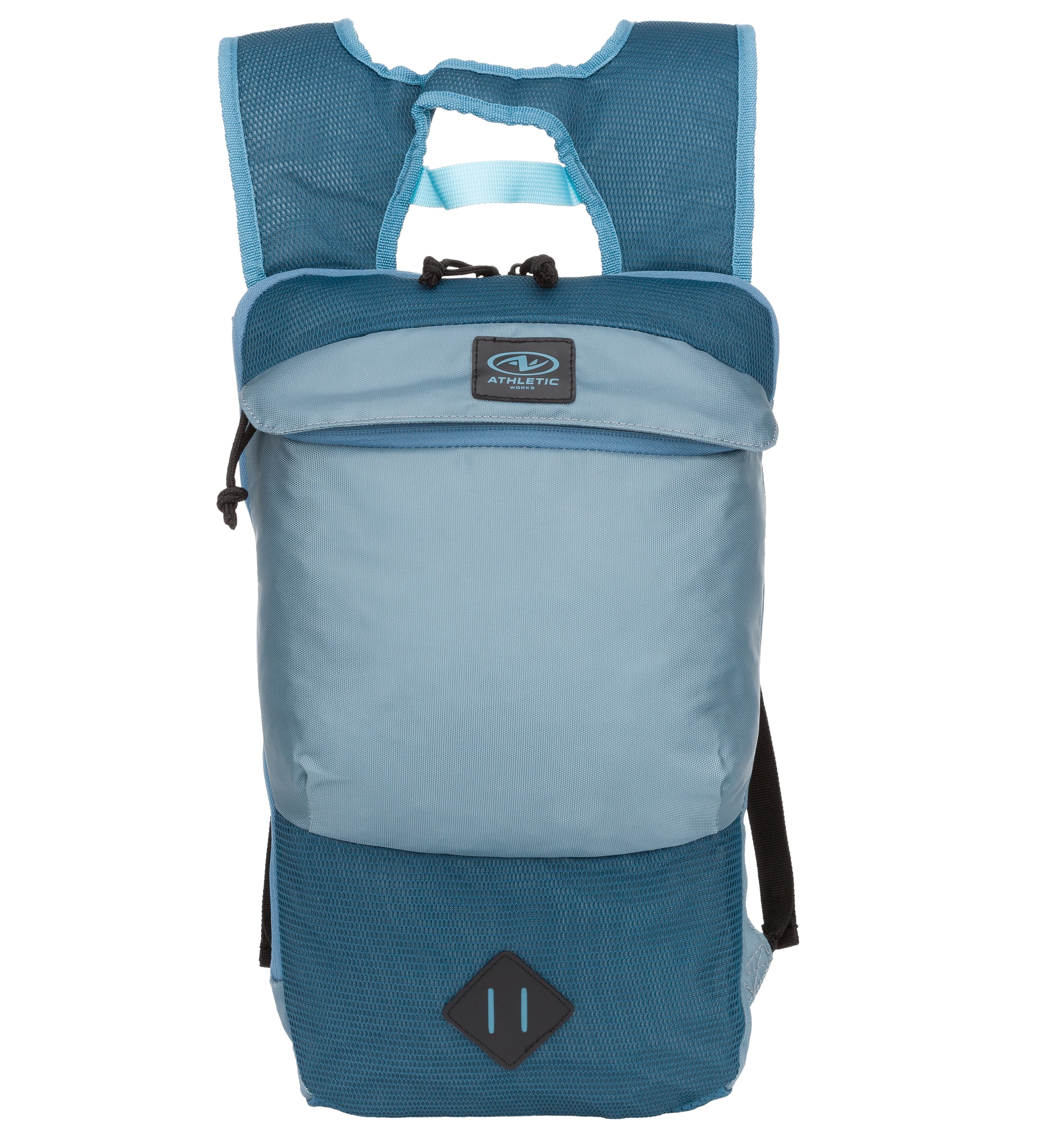 Athletic Works Slim Unisex Sports Backpack, 7.5 L Smoke Blue