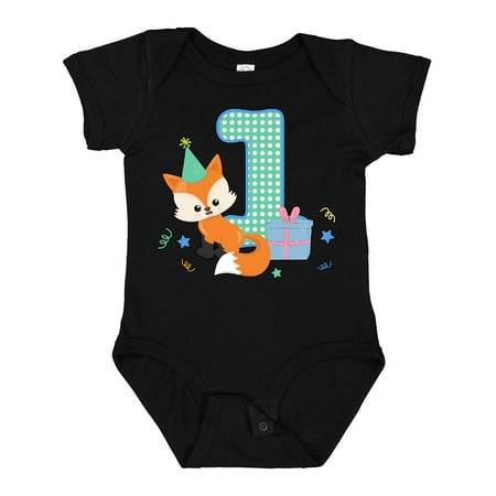 

Inktastic Im 1 Years Old with Fox Gift Baby Boy or Baby Girl Bodysuit
