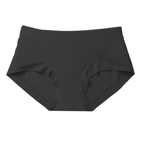 Womens Underwear Boy Shorts No Show High Rise Scalloped Thong Underwear High Waisted No Show Panties Underpants Comfort Waist with Lace High Waisted Briefs No Show Thong Low Rise High Cut Bikini