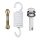 thumbnail image 1 of ColoMX 1 Juego de piezas de resorte de cesta colgante Kit de gancho de columpio para hamaca Accesorio para silla colgante, 1 of 7
