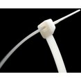 thumbnail image 2 of Bridas para cables de 200 mm x 2,5 mm, bridas para cables, bridas para cables de nailon Rilsan, bridas para cables de 200 mm, blanco, paquete de 600 piezas, blanco, 2 of 5