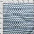 thumbnail image 2 of oneOone Cotton Silk Fabric Chevron Ikat Print Fabric BTY 42 Inch Wide, 2 of 4