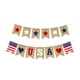 thumbnail image 2 of USA Independence Day Flag Celebration USA Flag 4th Of July Decorative Fireplace Red White Blue Theme Party Decoration Supplies Memorial Day, 2 of 6