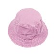 thumbnail image 2 of Top Headwear Washed Design Bucket Hat, Pink M/L, 2 of 2