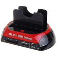 thumbnail image 2 of HDD Docking Station Dual Hard Drive Docking Station Base for 2.5 inch 3.5 inch, 2 of 5