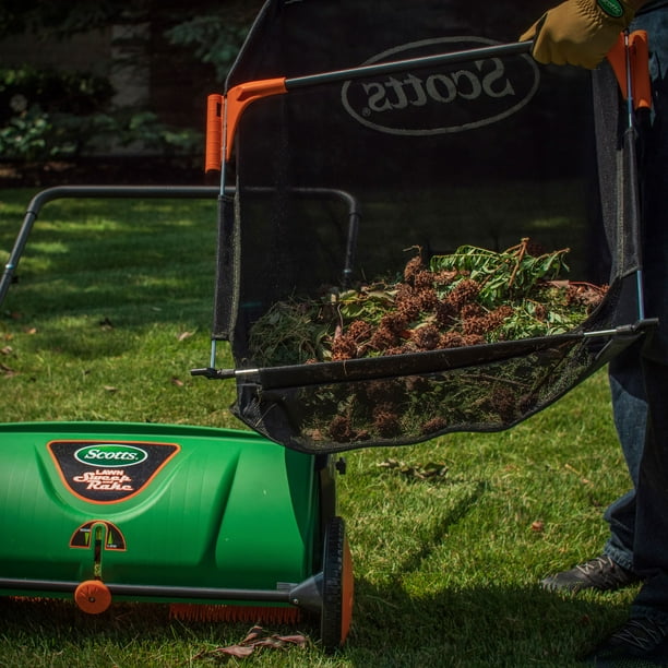 Scotts LSW70026S 26-Inch Push Lawn Sweeper with Adjustable Height