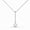 White Gold, variant on Tatum 18k White Gold Plated Pearl Pendant Necklace with Swarovski Crystal for Women