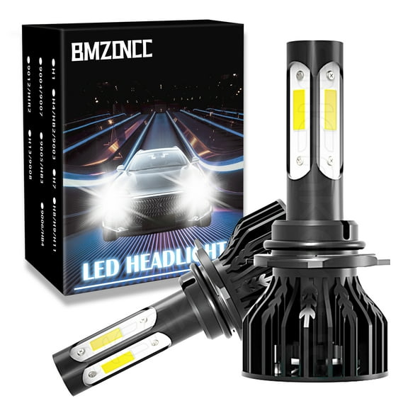 9005 HB3 LED Headlight Bulbs 6000K White, 80W 12000 Lumens, 200% Brighter HB3ll 9005ll 9005 Headlight Bulbs, Pack of 2