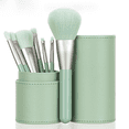 thumbnail image 5 of Brocha cosmética portátil con minijuego de brochas para polvos, brocha para ojos, herramienta de maquillaje, fácil de guardar, 5 of 5