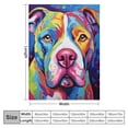 thumbnail image 4 of COMIO English Gifts for Lovers, English Blanket, Cute Colorful Art Throw Blanket, Unique English Decor Accessories, Lovers Gift Ideas,, 4 of 6
