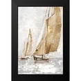 thumbnail image 2 of Harper, Ethan 13x18 Black Modern Framed Museum Art Print Titled - Golden Sails II, 2 of 5