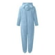 thumbnail image 4 of Puntoco Mujer Manga Larga Con Capucha Mono Pijama Casual Invierno Cálido Rompe Ropa De Dormir Puntoco Puntoco-6639, 4 of 5
