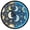 Sleeping Sun and Moon, variant on Dailycode Night Light Wall Clock Glow in The Dark 12 inch Battery Operated Silent Luminous Clocks, Hand-draw Sun