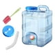 thumbnail image 5 of Contenedor de agua portátil con espiga, portador de almacenamiento de agua para acampar al aire libre senderismo mochilero Con tapa de manguera, 5 of 9