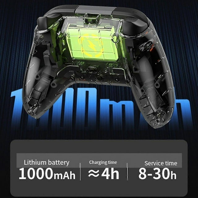 Wireless Bluetooth Joystick For Switch Great Sage Generation purple