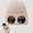 Beige, variant on Sail Goggles Hat, Double-Layer Thermal Fleece Design, Integrated Visor and Helmet Design, Foldable and Flexible to Wear, Highly Elastic and Machine-Washable, Suitable for Outdoor Use