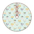 thumbnail image 1 of Fotbe Different Breeds of Dogs Pattern Christmas Tree Skirt, Tree Skirts Plush Christmas Decorations, Christmas Tree Skirts Xmas Decorations Holiday Party Decor-36", 1 of 6