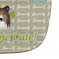 thumbnail image 3 of Too Cute Sheltie Baby Bib, 3 of 3