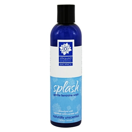 Sliquid - Balance Splash Gentle Feminine Wash Naturally Unscented - 8.5