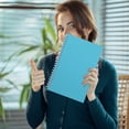 thumbnail image 3 of A5 Spiral Notebook, Small Notebooks Mini College Ruled Lined Journal, Studying Working Supplies Pocket Notebook for Meeting Record, Aesthetic Gift Office Supplies for Writing, 1Pc(Blue,8.2x5.5"), 3 of 7