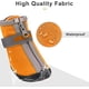 thumbnail image 3 of Zapatos CHAO 2 Pares impermeables para perros Pequeños botas reflectantes Antideslizantes Naranja talla 3, 3 of 4