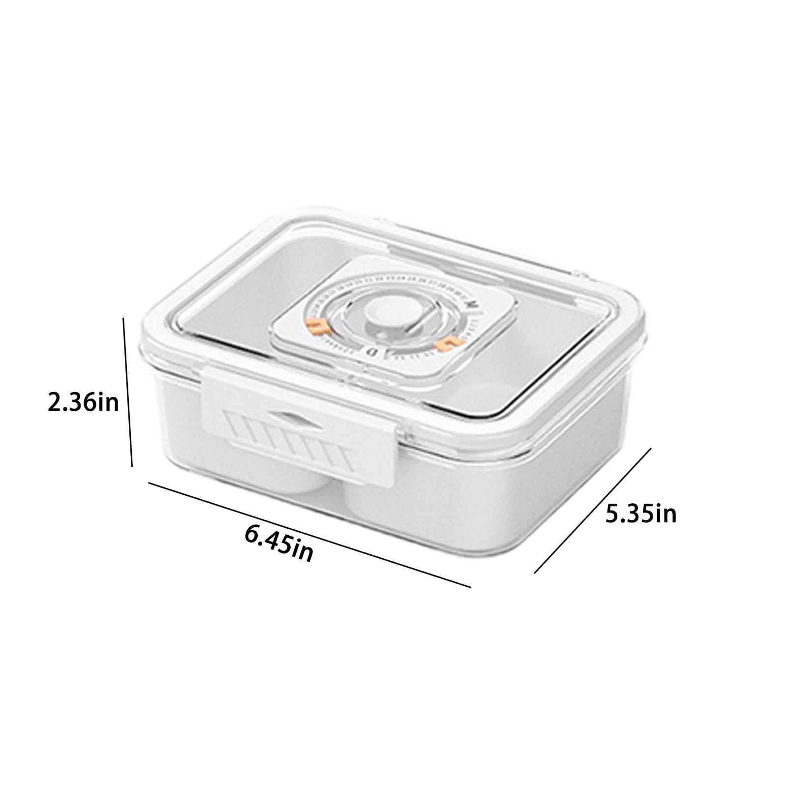 Plastic Food Storage Containers with Lids | Airtight & Leak Proof | Reusable Bento Lunch Boxes for Leftovers