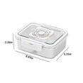 thumbnail image 3 of Vikakiooze Home &Kitchen Kitchen Plastic Food Storage Container With Airtight Lids Reusableleftover Food Lunch Boxes - Leak Proof, S, 3 of 6