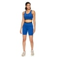 thumbnail image 4 of Reebok Women's Flex High Rise Compression Shorts with Pockets, Sizes XS-XXXL, 4 of 4