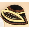 thumbnail image 6 of YooGuoGuo Women Fashion Crochet Bucket Hat Cute Knit Fisherman Caps for Outdoor Fall Spring Striped Beanies Cloche Hats, 6 of 6