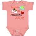 thumbnail image 3 of Inktastic Someone in Minnesota Loves Me Boys or Girls Baby Bodysuit, 3 of 5