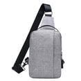 thumbnail image 1 of Bolso bandolera simple para hombre y mujer, bandolera informal de un solo hombro, bandolera tipo bandolera, 1 of 5