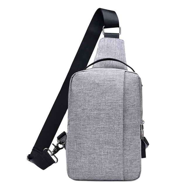 Bolso bandolera simple para hombre y mujer, bandolera informal de un solo hombro, bandolera tipo bandolera