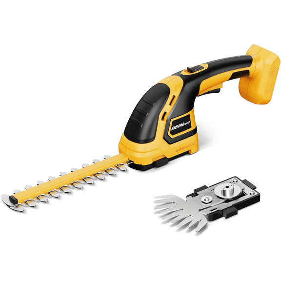 Hedge Trimmer Cordless Compatible with DEWALT 20V MAX Battery (No Battery), Electric Hedge Trimmer Cordless Grass Trimmer, Bush Trimmer Grass Shears Handheld for Yard, Garden, Lawn